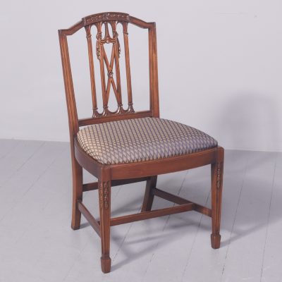 Set of 17 Mahogany Dining Chairs in the Hepplewhite Style - Image 12