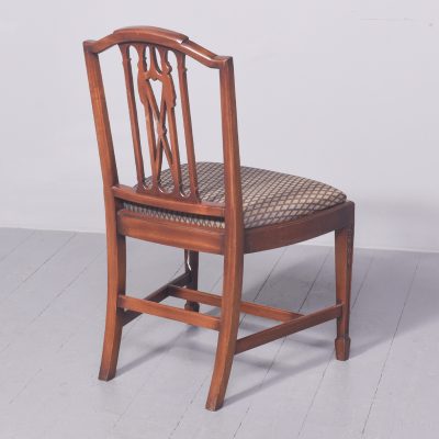 Set of 17 Mahogany Dining Chairs in the Hepplewhite Style - Image 13