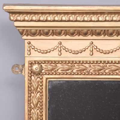19th Century Adam-Style Giltwood Overmantel Mirror - Image 3
