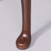 Georgian-Style Burr Walnut Glazed Display Cabinet on A Carved Stand - Image 8