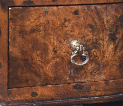George II Style Burr Elm Dressing Mirror - Image 5