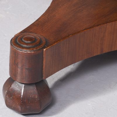 Superb George IV Large Figured Spanish Mahogany Tilt-Top Dining Table - Image 2
