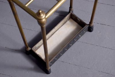 Victorian Brass and Cast Iron Stick Stand - Image 4