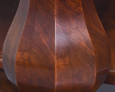 Superb George IV Large Figured Spanish Mahogany Tilt-Top Dining Table - Image 8