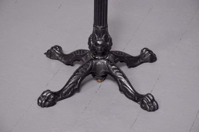 Mahogany, Brass and Cast Iron Adjustable Toilet Stand - Image 2
