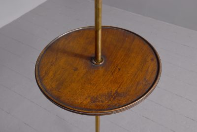 Mahogany, Brass and Cast Iron Adjustable Toilet Stand - Image 7