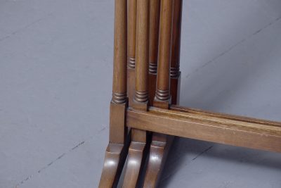 Nest of Three Georgian Style Occasional Tables - Image 2