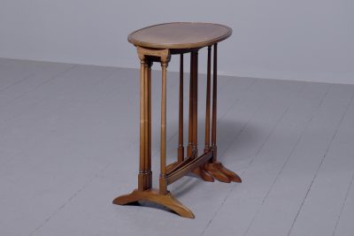 Nest of Three Georgian Style Occasional Tables - Image 4