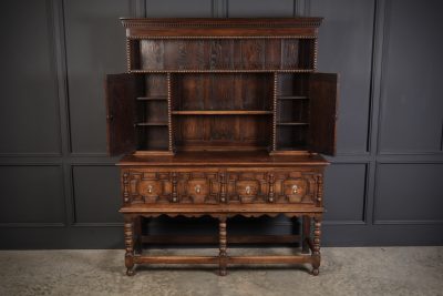 Geometrical Oak Dresser - Image 4