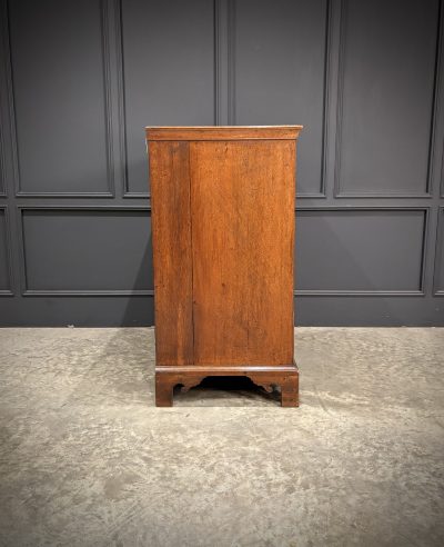 George III Inlaid Oak Chest of Drawers - Image 10