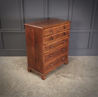 George III Oak Chest of Drawers - Image 2