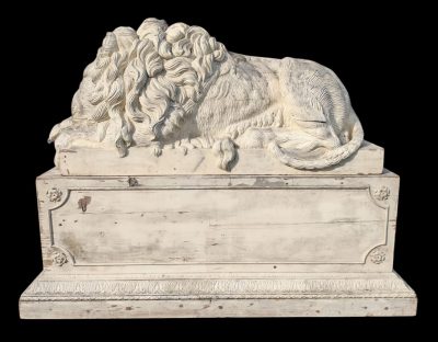 Pair Of Edwardian Wooden Lions SAI3732 - Image 3