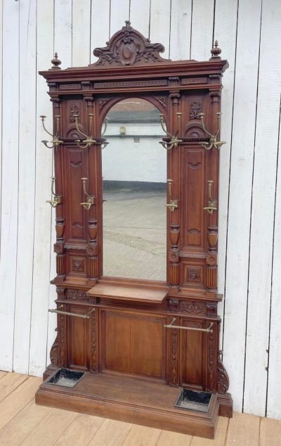 French Oak Hallstand Circa 1880 - Image 2