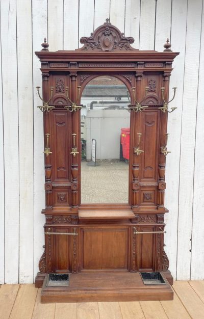 French Oak Hallstand Circa 1880 - Image 3