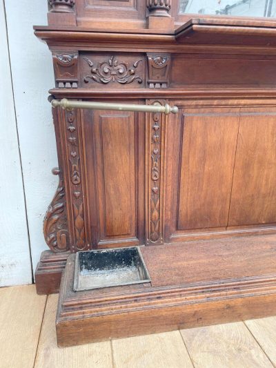 French Oak Hallstand Circa 1880 - Image 4