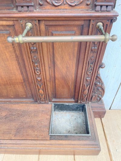 French Oak Hallstand Circa 1880 - Image 6