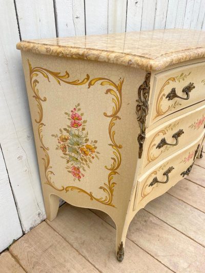 Decorative Marble Top Chest - Image 4