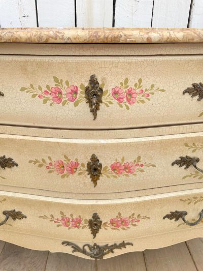 Decorative Marble Top Chest - Image 6