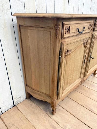 Bleached Oak 19th Century Buffet - Image 2
