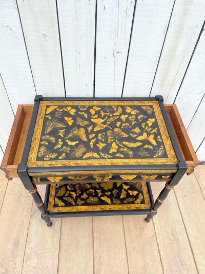 Butterflies on a French Side Table - Image 7