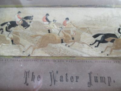 STEVENGRAPH WATER JUMP   THOMAS STEVENS SILK COVENTRY  AND LONDON VERY GOOD - Image 3
