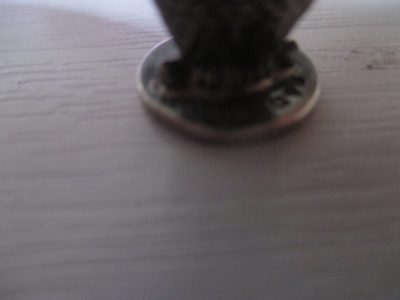 SAMPSON MORDAN  OWL SILVER SEAL WELL MARKED 3 CM  [FREE POST] - Image 4