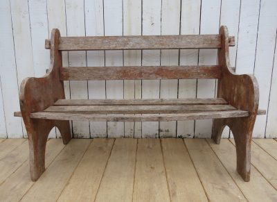 Arts & Crafts English Garden Bench - Image 2