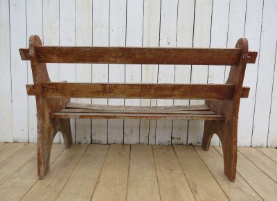 Arts & Crafts English Garden Bench - Image 6