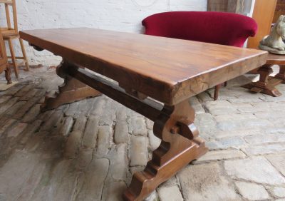 French Oak Refectory Dining Table - Image 2