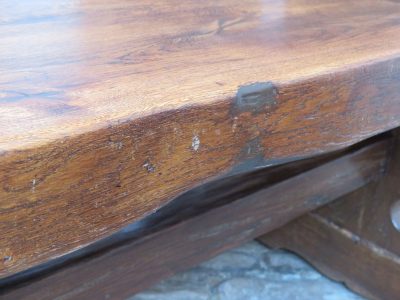 French Oak Refectory Dining Table - Image 10