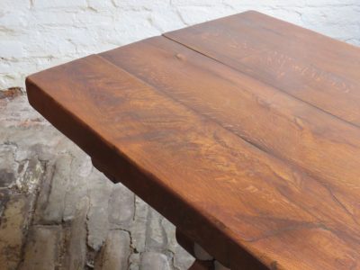 French Oak Refectory Dining Table - Image 11