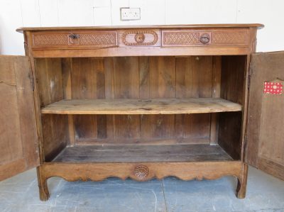 Antique French Oak Buffet Sideboard - Image 4