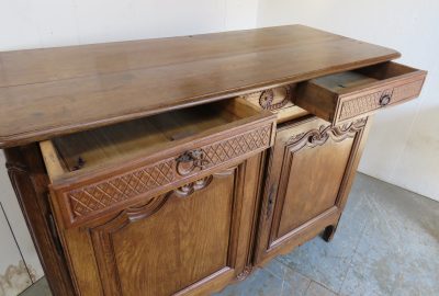 Antique French Oak Buffet Sideboard - Image 5