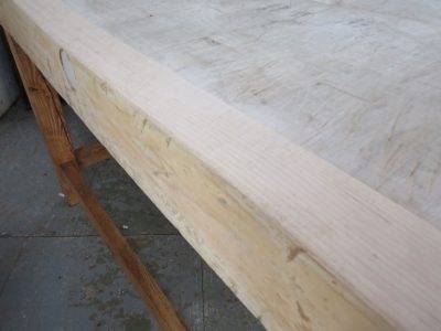 English Maple Butchers Block On Stand - Image 6