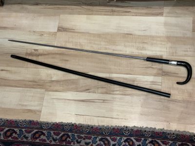 GENTLEMAN’S WALKING STICK SWORD STICK - Image 14