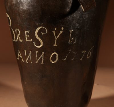 Dated 1776 High Quality Leather Dutch Fire Bucket. - Image 5
