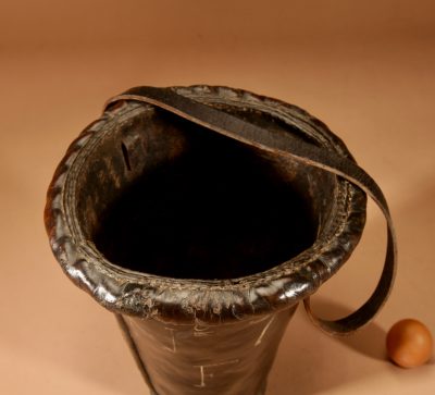 Dated 1776 High Quality Leather Dutch Fire Bucket. - Image 9