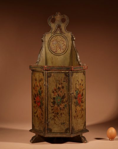 A Very Rare Dolls Child Chair, In The Hindeloopen Style, Dated 1796. - Image 2