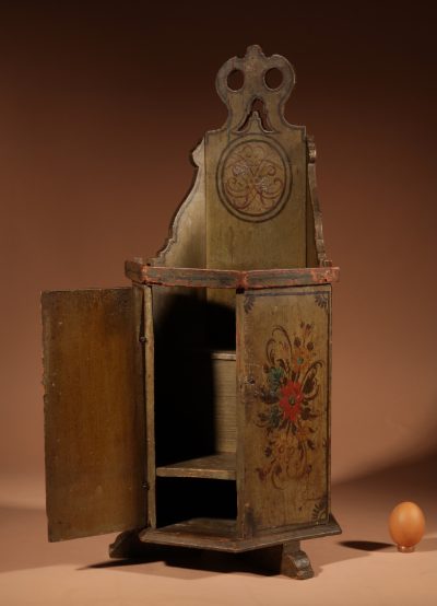 A Very Rare Dolls Child Chair, In The Hindeloopen Style, Dated 1796. - Image 10