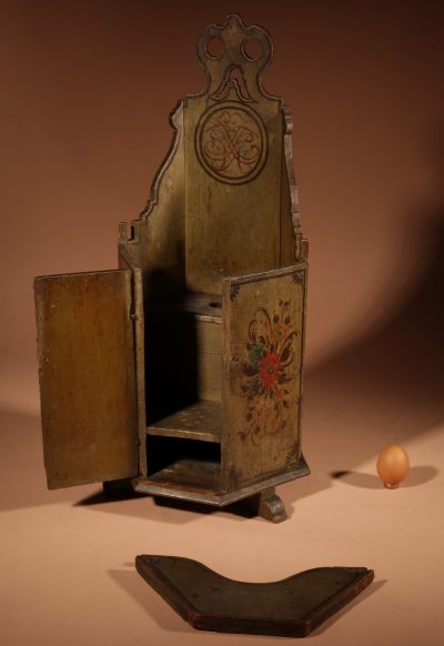 A Very Rare Dolls Child Chair, In The Hindeloopen Style, Dated 1796. - Image 11