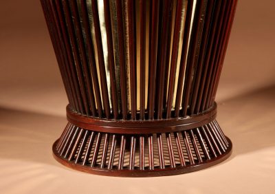 Mahogany And Brass Spindle Peat Bucket, 19th Century  - Image 4