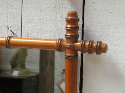 Set Of Nine Antique Faux Bamboo Mirrors - Image 7