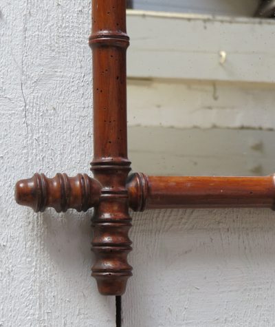 Set Of Nine Antique Faux Bamboo Mirrors - Image 6