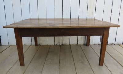 Antique French Fruitwood Coffee Table - Image 2