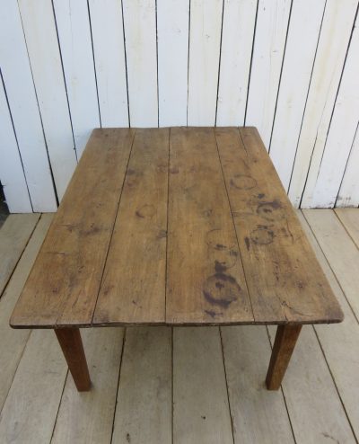 Antique French Fruitwood Coffee Table - Image 4