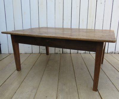 Antique French Fruitwood Coffee Table - Image 9