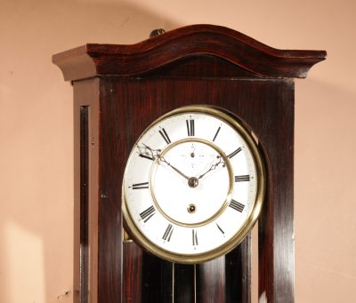 A Interesting Elegant Black Forest Regulator Wall Clock In The Vienna Style. - Image 5
