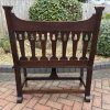 Arts & Crafts Oak Hall Settle by Shapland & Petter - Image 5