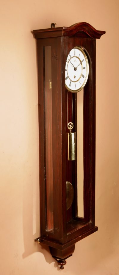 A Interesting Elegant Black Forest Regulator Wall Clock In The Vienna Style. - Image 7