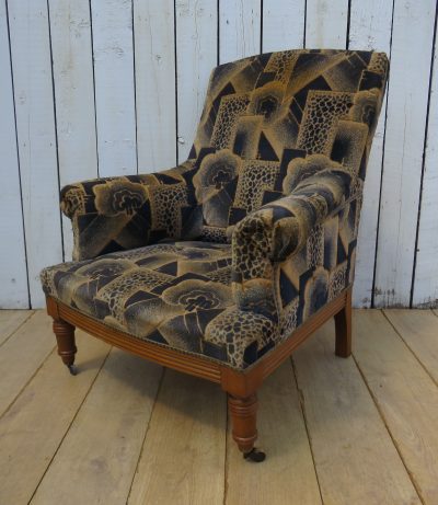 Antique French Napoleon III Armchair - Image 8